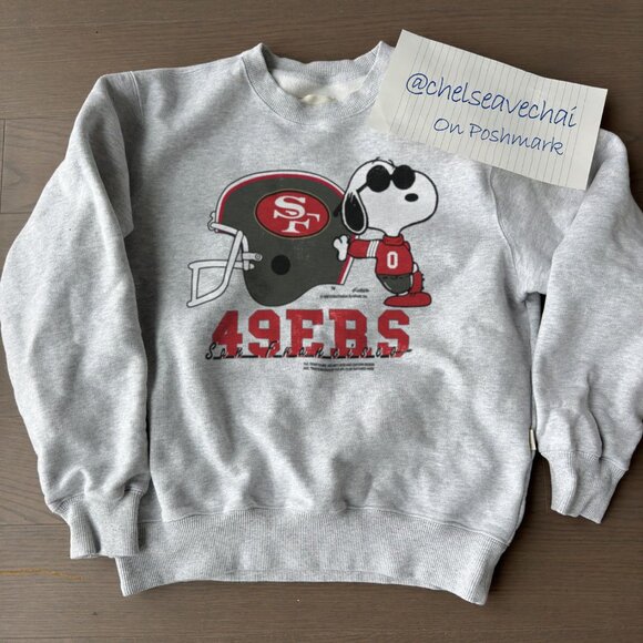 Vintage San Francisco 49ers Football Sweatshirt Retro NFL 49ers Unisex Shirt Tee - Picture 1 of 2